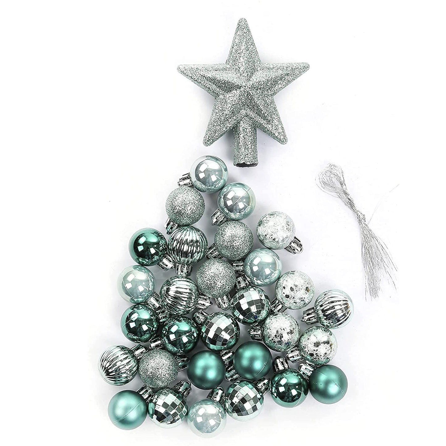 Frendorf | 30-teilig: Weihnachtsbaumkugeln für den Christbaum