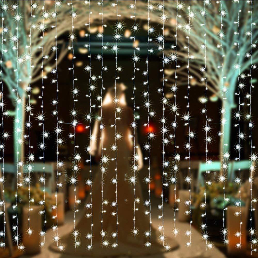 Frendorf | 300 LED 3M Wasserdichte Sternenlichter mit Wandstecker-Controller