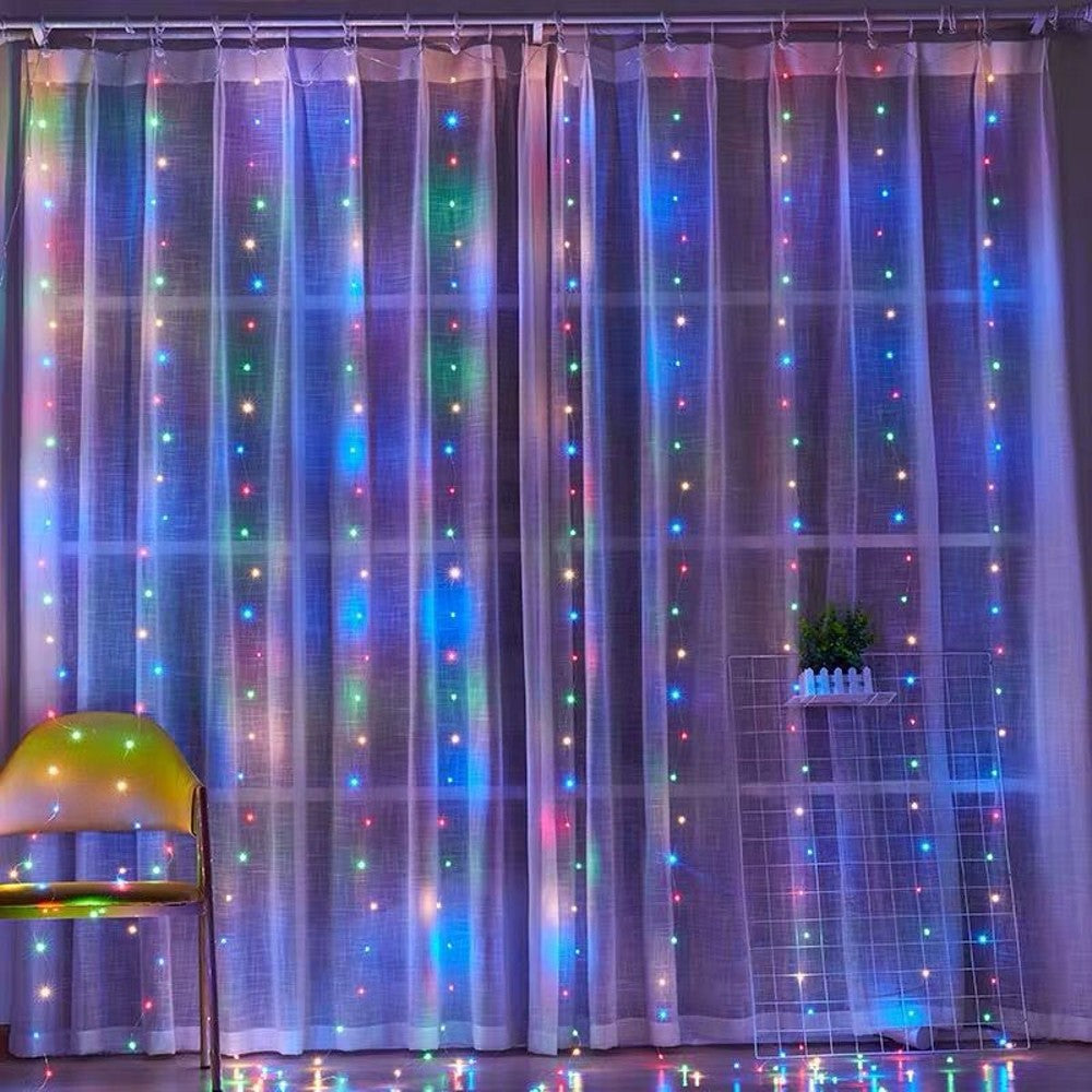 Frendorf | 300 LED 8 Modi Innen/Außen Lichterkette mit Fernbedienung