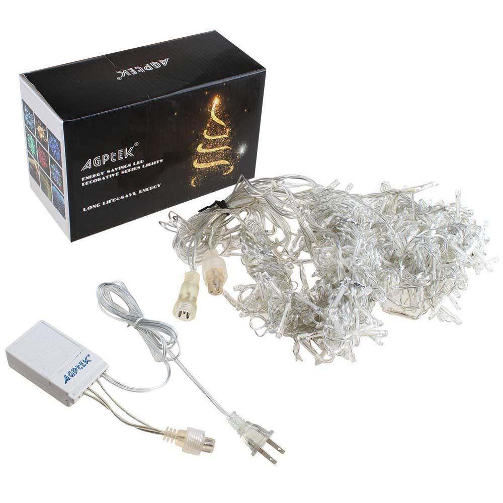 Frendorf | 300 LED Blaue Feen Lichtervorhang mit Controller