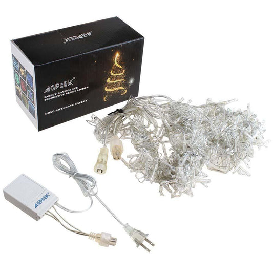 Frendorf | 300 LED Blaue Feen Lichtervorhang mit Controller