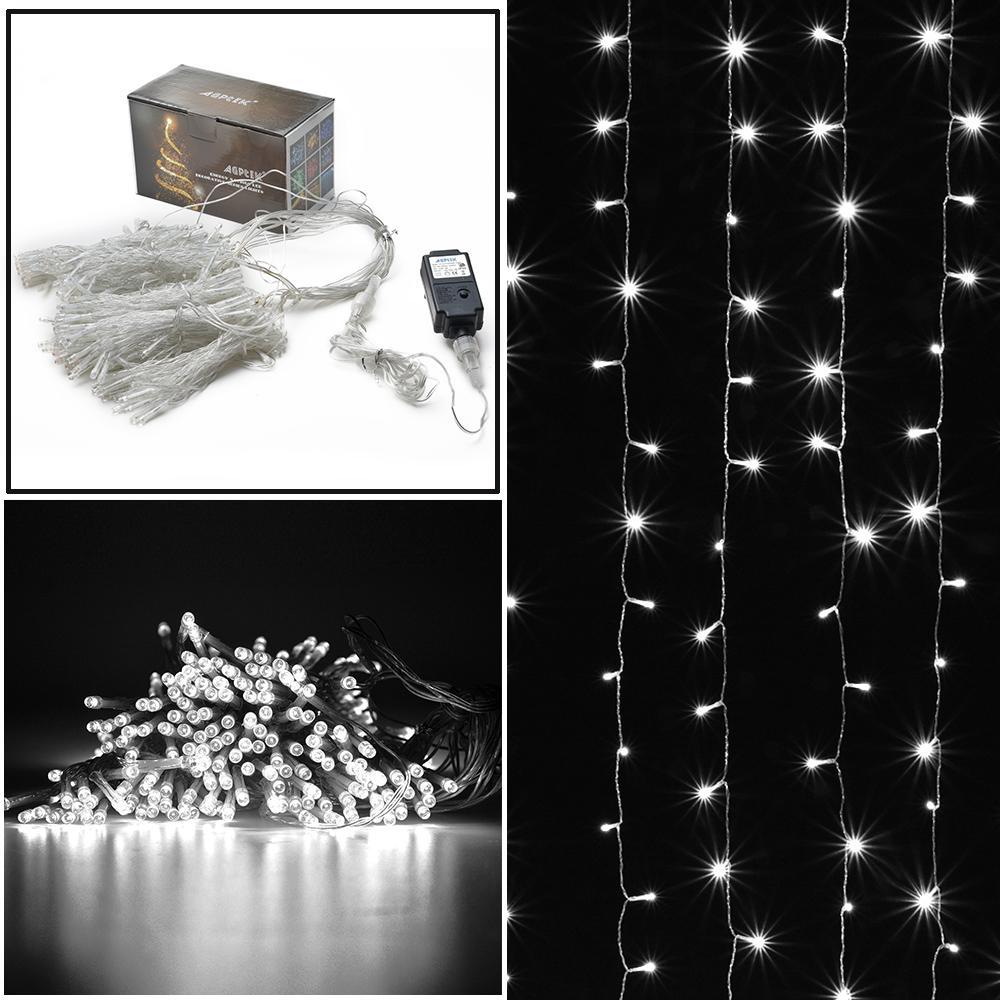 Frendorf | 300 LED Vorhanglicht Sicherheitsbetriebsspannung - 8 Beleuchtungsmodi