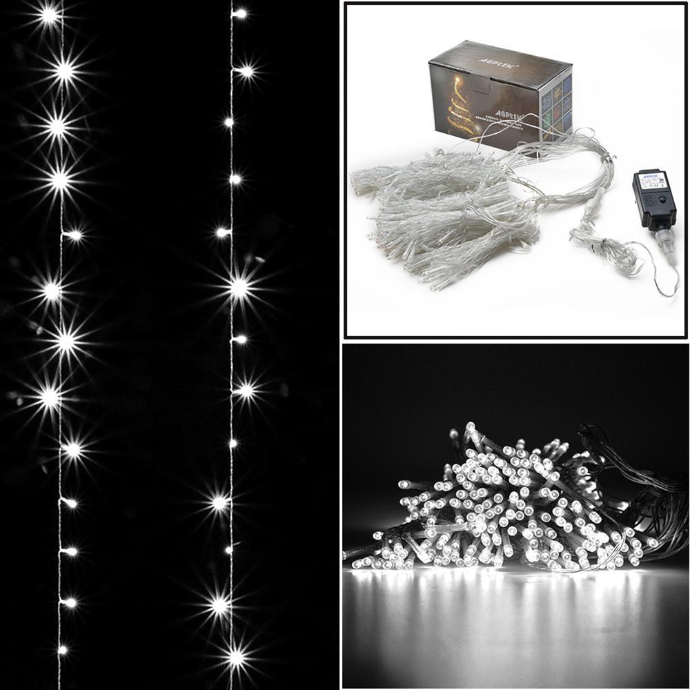 Frendorf | 300 LED Vorhanglicht Sicherheitsbetriebsspannung - 8 Beleuchtungsmodi