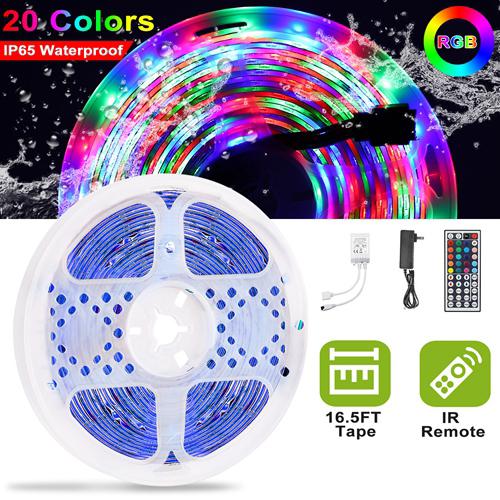 Frendorf | 300 LEDs Streifenlichter mit Fernbedienung