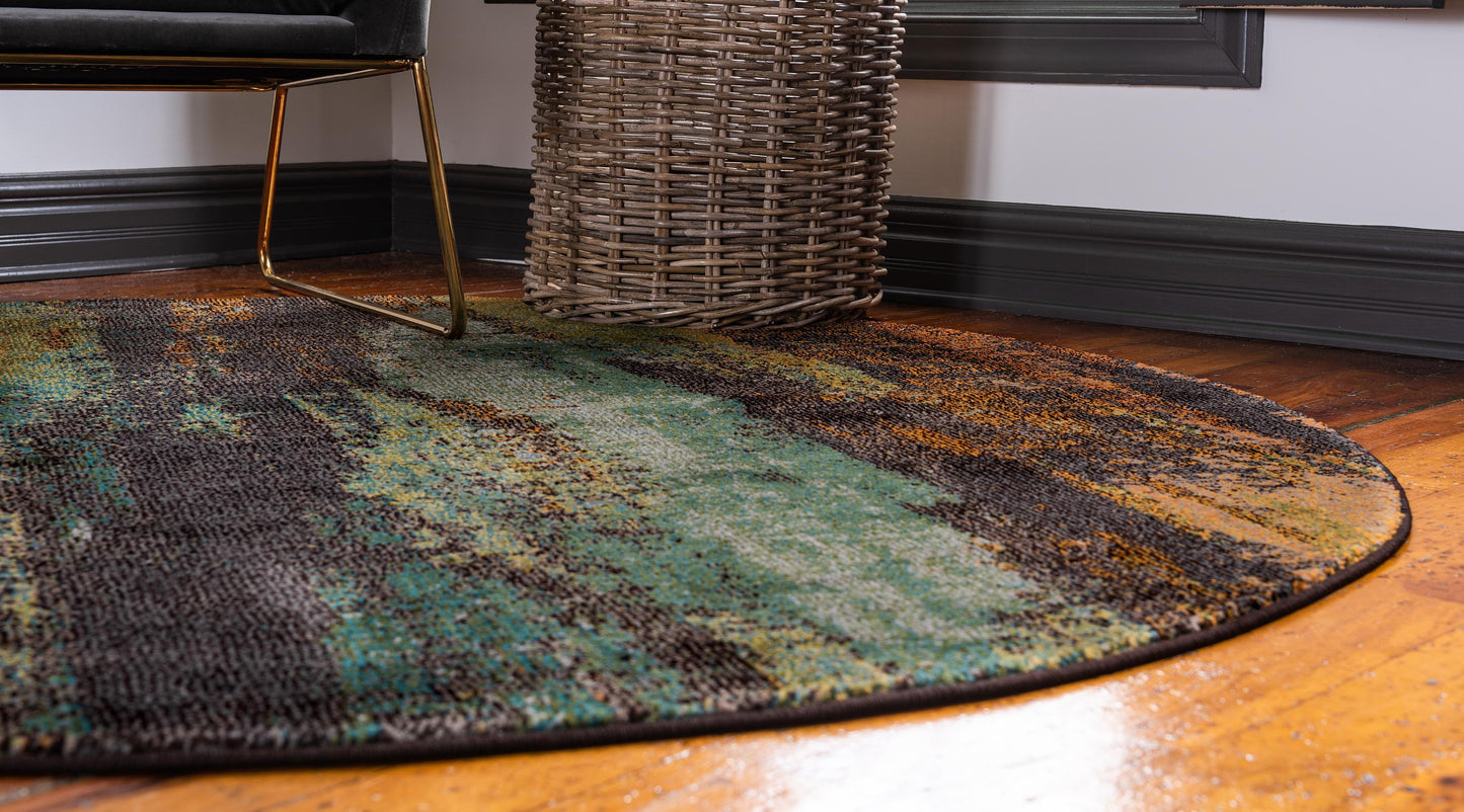Frendorf | Blendora Teppich | Farbverlauf-Design | Rechteckig, Rund & Läufer | Moderner Teppich für Wohnzimmer & Schlafzimmer
