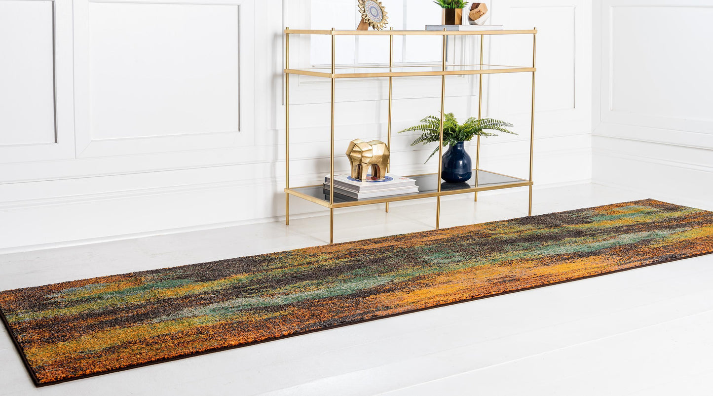 Frendorf | Blendora Teppich | Farbverlauf-Design | Rechteckig, Rund & Läufer | Moderner Teppich für Wohnzimmer & Schlafzimmer