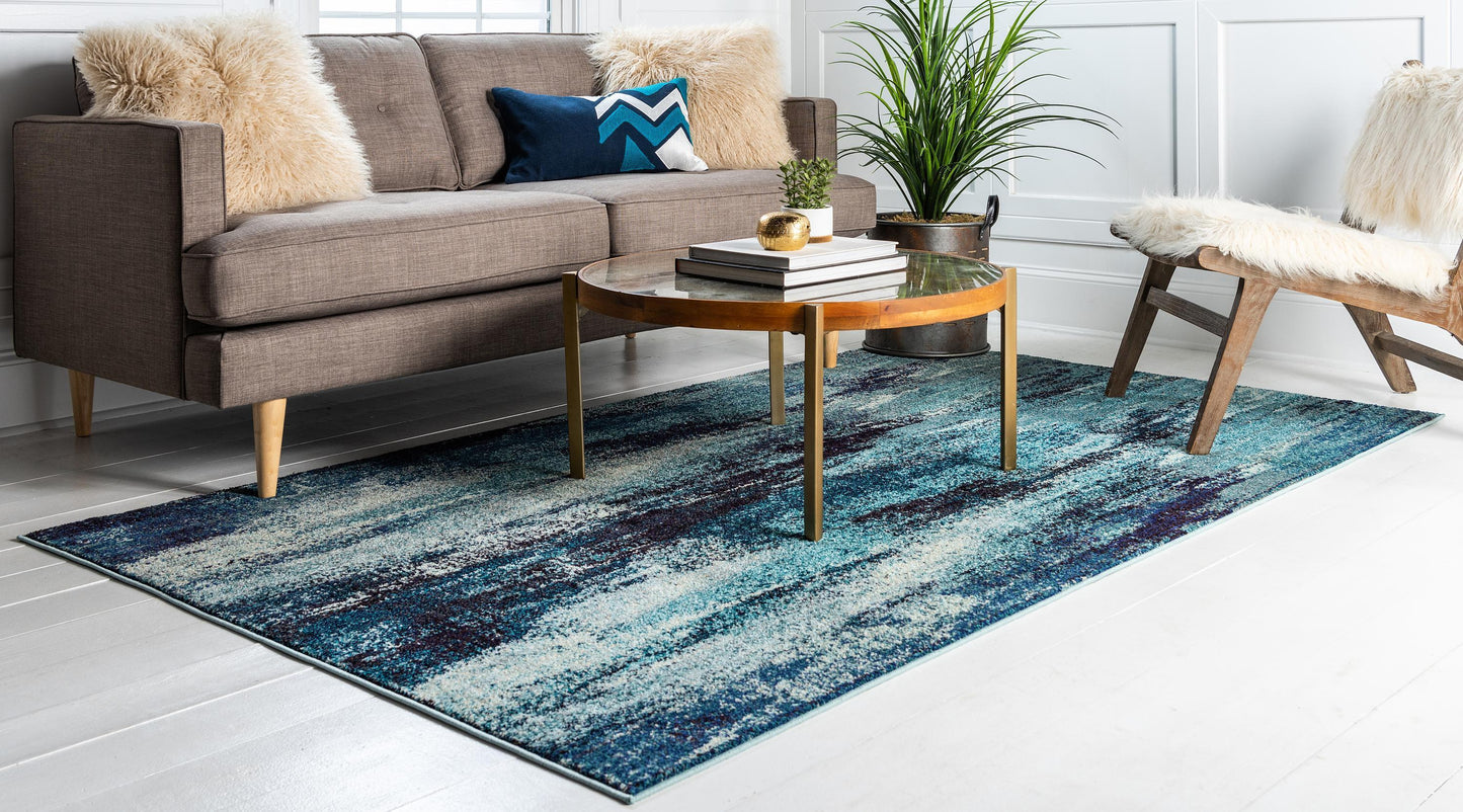 Frendorf | Blendora Teppich | Farbverlauf-Design | Rechteckig, Rund & Läufer | Moderner Teppich für Wohnzimmer & Schlafzimmer