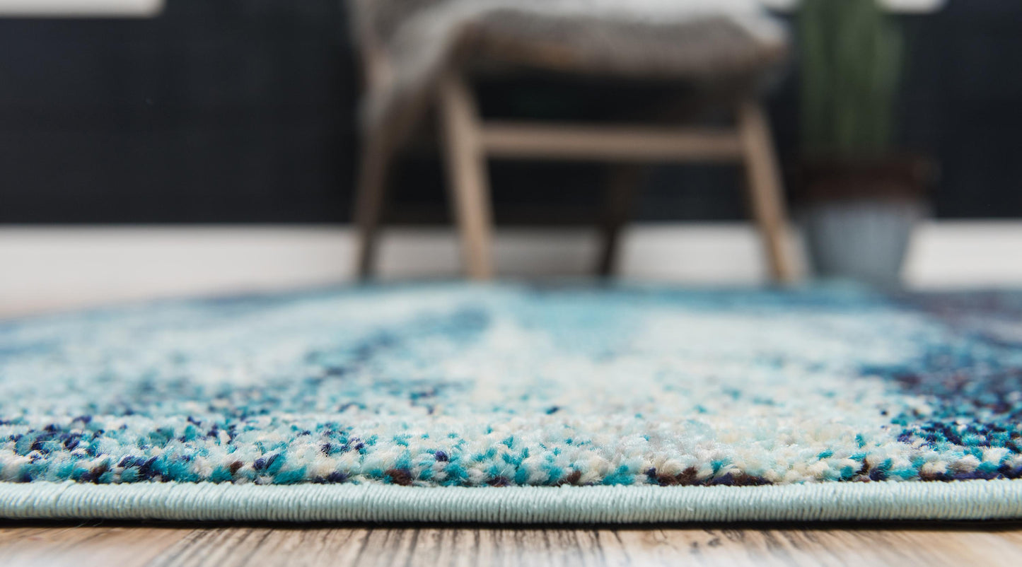 Frendorf | Blendora Teppich | Farbverlauf-Design | Rechteckig, Rund & Läufer | Moderner Teppich für Wohnzimmer & Schlafzimmer