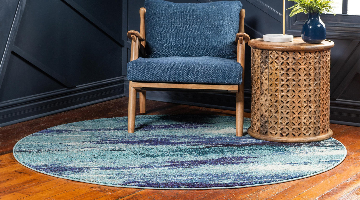 Frendorf | Blendora Teppich | Farbverlauf-Design | Rechteckig, Rund & Läufer | Moderner Teppich für Wohnzimmer & Schlafzimmer