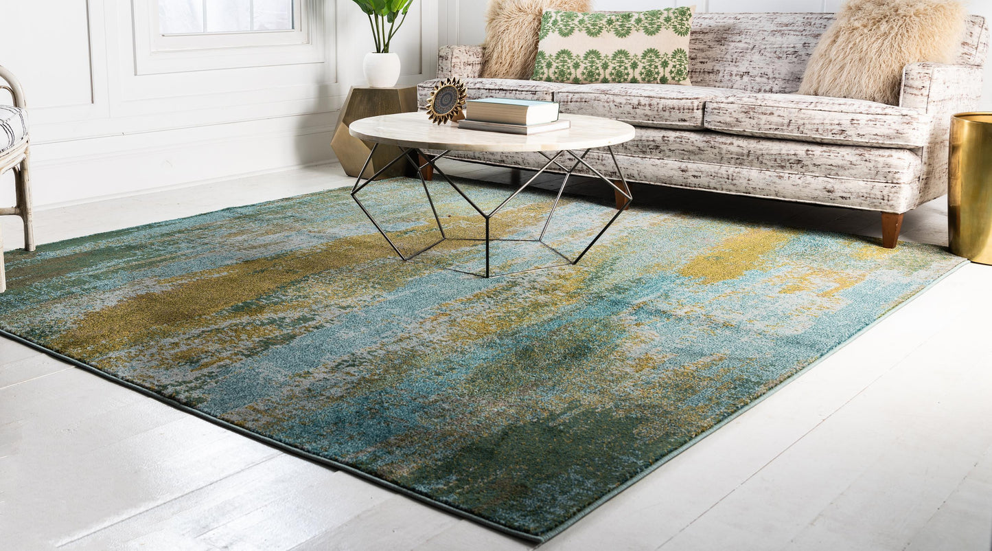 Frendorf | Blendora Teppich | Farbverlauf-Design | Rechteckig, Rund & Läufer | Moderner Teppich für Wohnzimmer & Schlafzimmer