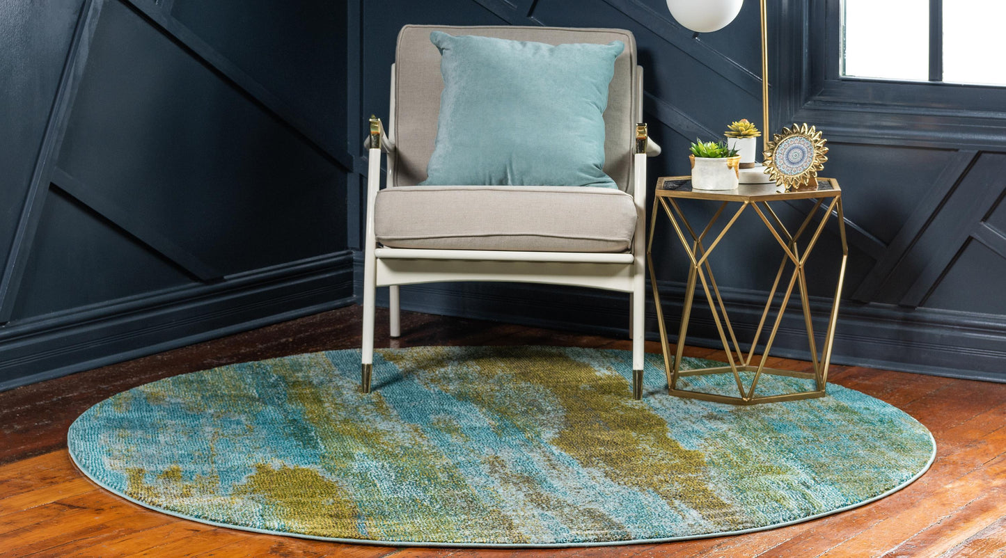 Frendorf | Blendora Teppich | Farbverlauf-Design | Rechteckig, Rund & Läufer | Moderner Teppich für Wohnzimmer & Schlafzimmer