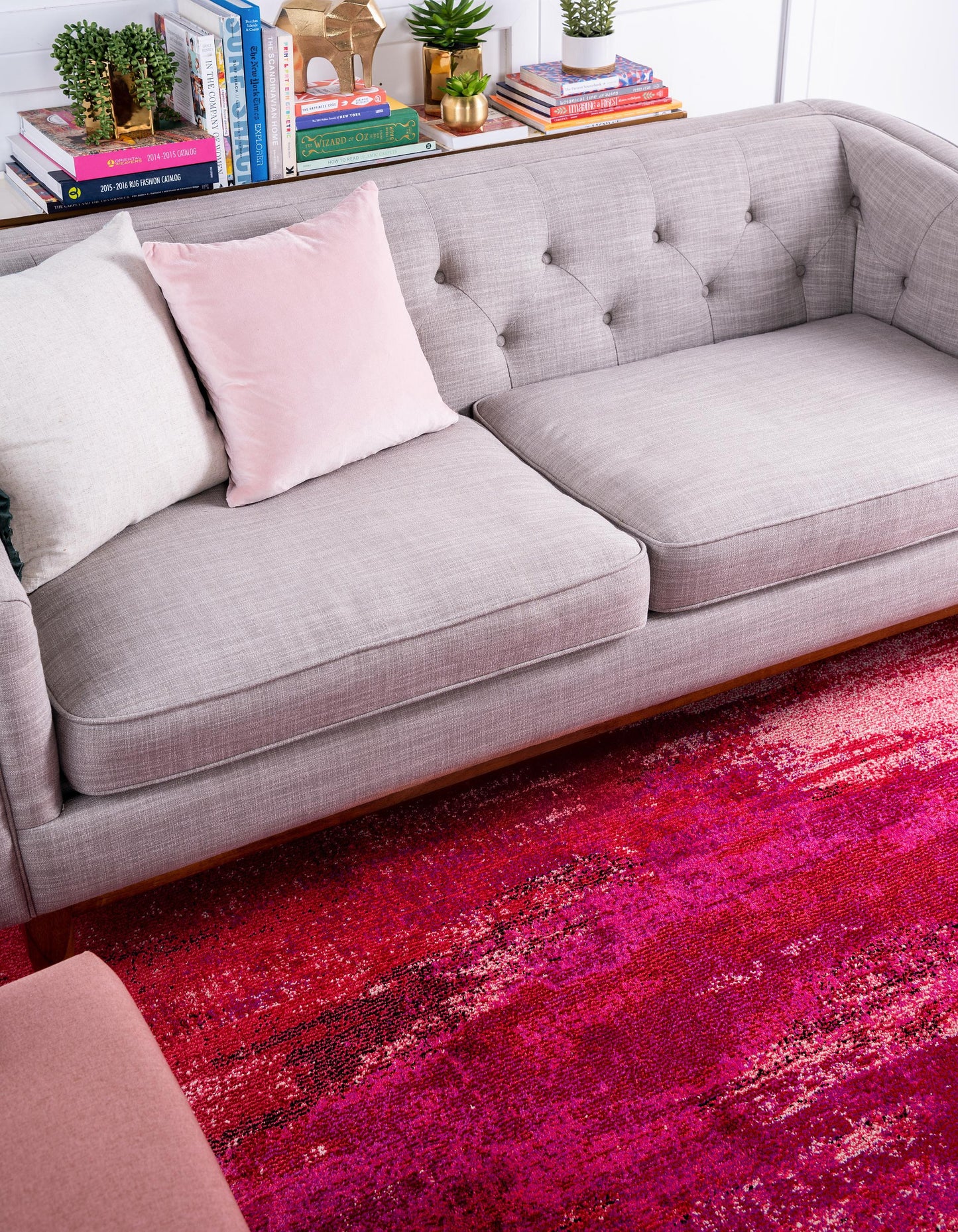 Frendorf | Blendora Teppich | Farbverlauf-Design | Rechteckig, Rund & Läufer | Moderner Teppich für Wohnzimmer & Schlafzimmer