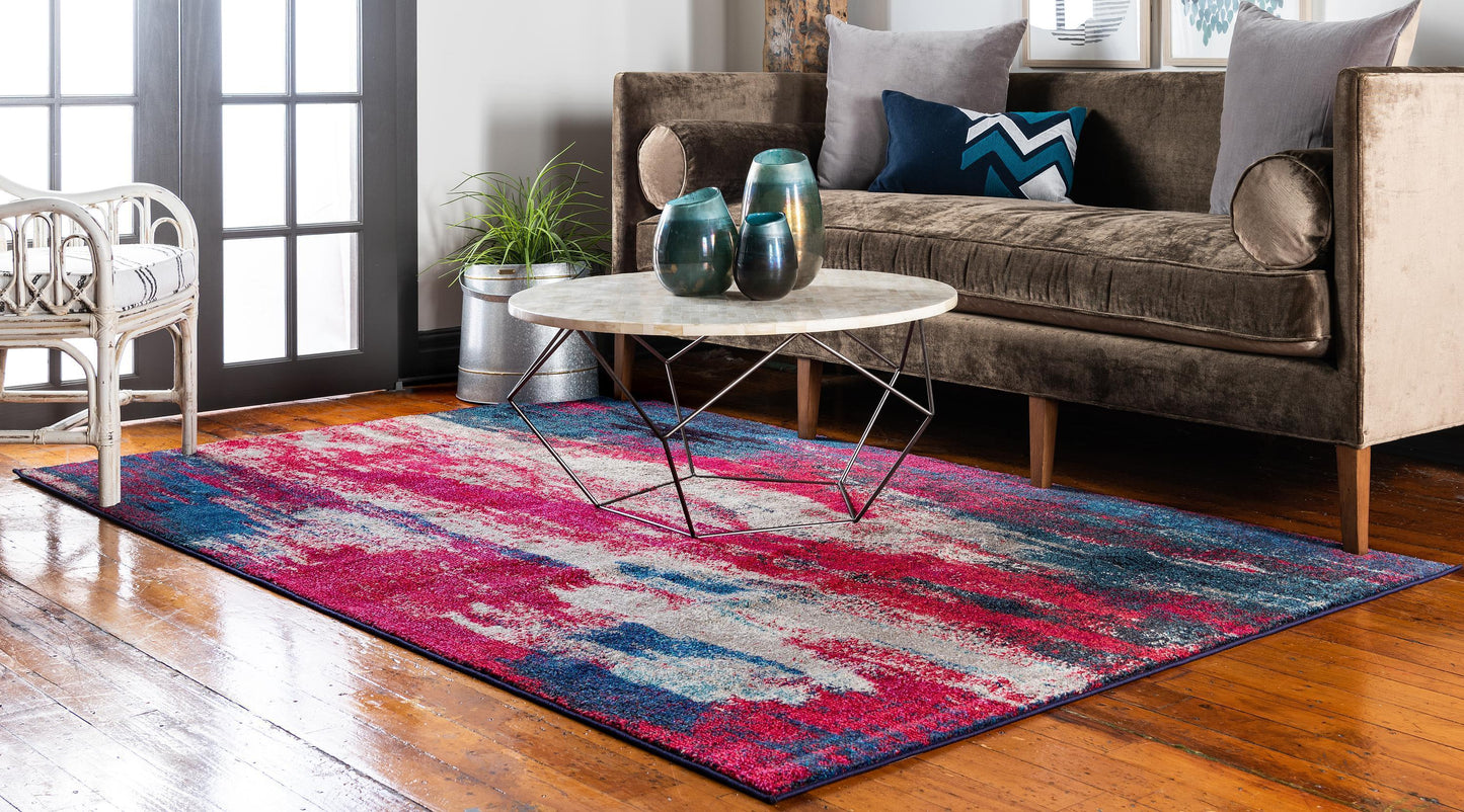 Frendorf | Blendora Teppich | Farbverlauf-Design | Rechteckig, Rund & Läufer | Moderner Teppich für Wohnzimmer & Schlafzimmer