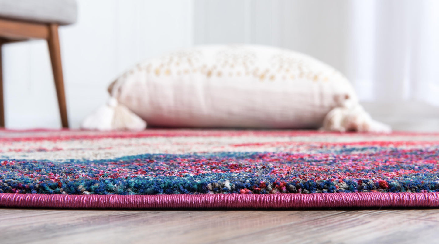 Frendorf | Blendora Teppich | Farbverlauf-Design | Rechteckig, Rund & Läufer | Moderner Teppich für Wohnzimmer & Schlafzimmer
