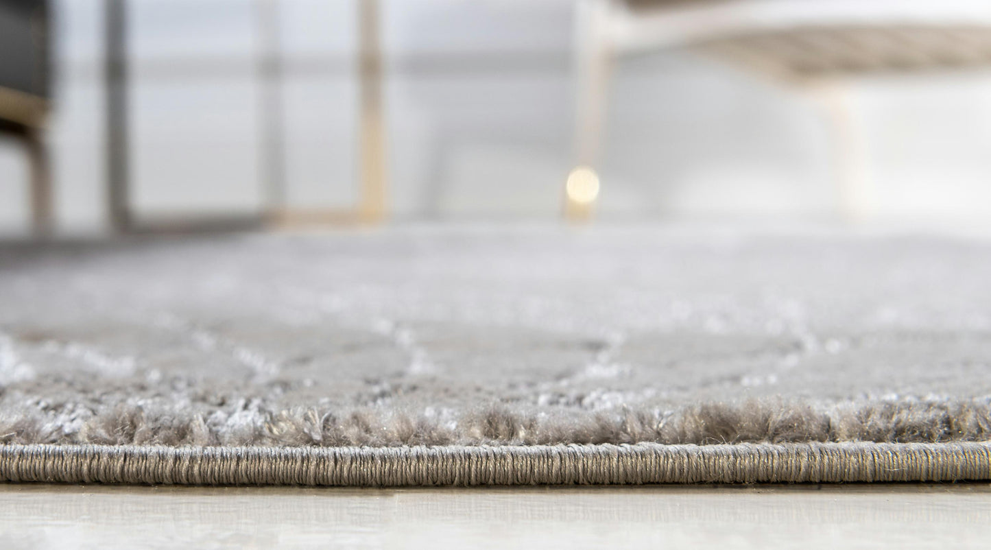 Frendorf | Floriva Lotusblumen-Teppich | Luxus-Design | Hochwertige Musterung | Wohn- & Schlafzimmer-Deko