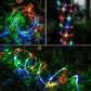 LED Solar Lichterkette - Außen wasserdichte Lichter für Weihnachten, Garten, Rasen, Bäume, Zaun und Gehweg Dekor