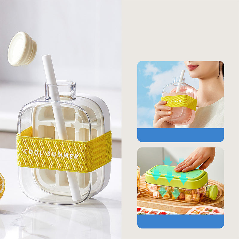 Frendorf | Press-To-Cold Eiswürfelform & Wasserkocher