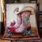 Pink Cowboy Boots Decke