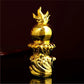 30CM Gutes Glück Goldener Drache Chinesisches Horoskop Zwölf Statue Gold Drache Statue Tiere Skulpturen Figuren Schreibtisch Dekoration