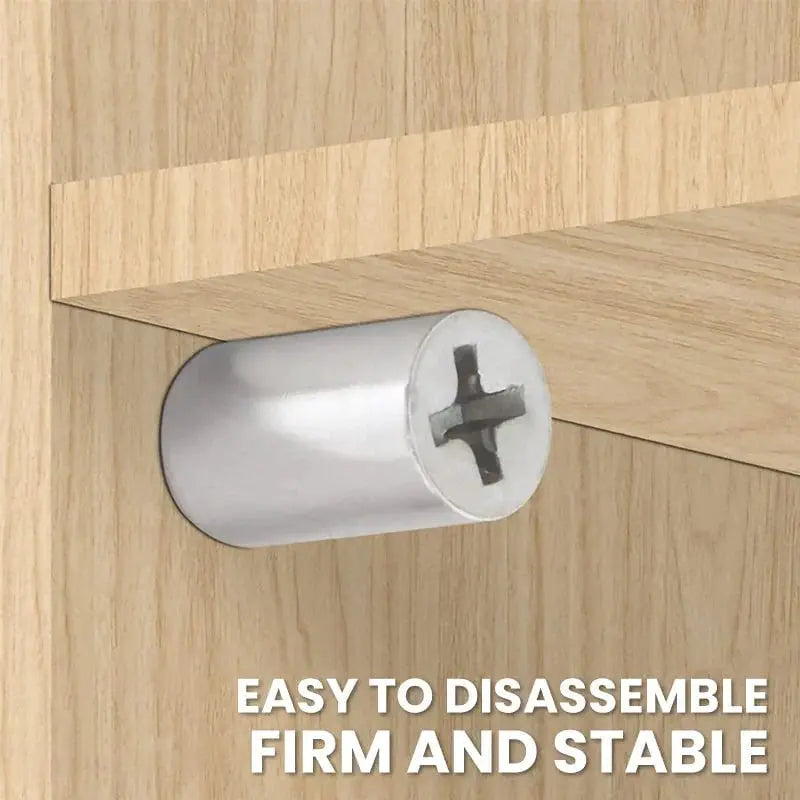 Frendorf | 30+50  | Selbstschneidende Schrauben für Schränke & Regale – Kein Bohren nötig