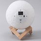 Kreative Mini Wiederaufladbare 3D Gedruckte Mond 1-Licht LED Tischlampe