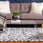 Frendorf | DiamondLuxe Shag - Teppich mit Diamantmuster | Shaggy Hochflorteppich | Weich & Modern | Perfekt für Wohnzimmer