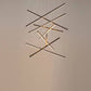 Frendorf | GeoLuma Nordic LED Kronleuchter | Geometrisches Linien-Design aus Eisen & Aluminium | 3-9 Flammen | Modern & Energieeffizient
