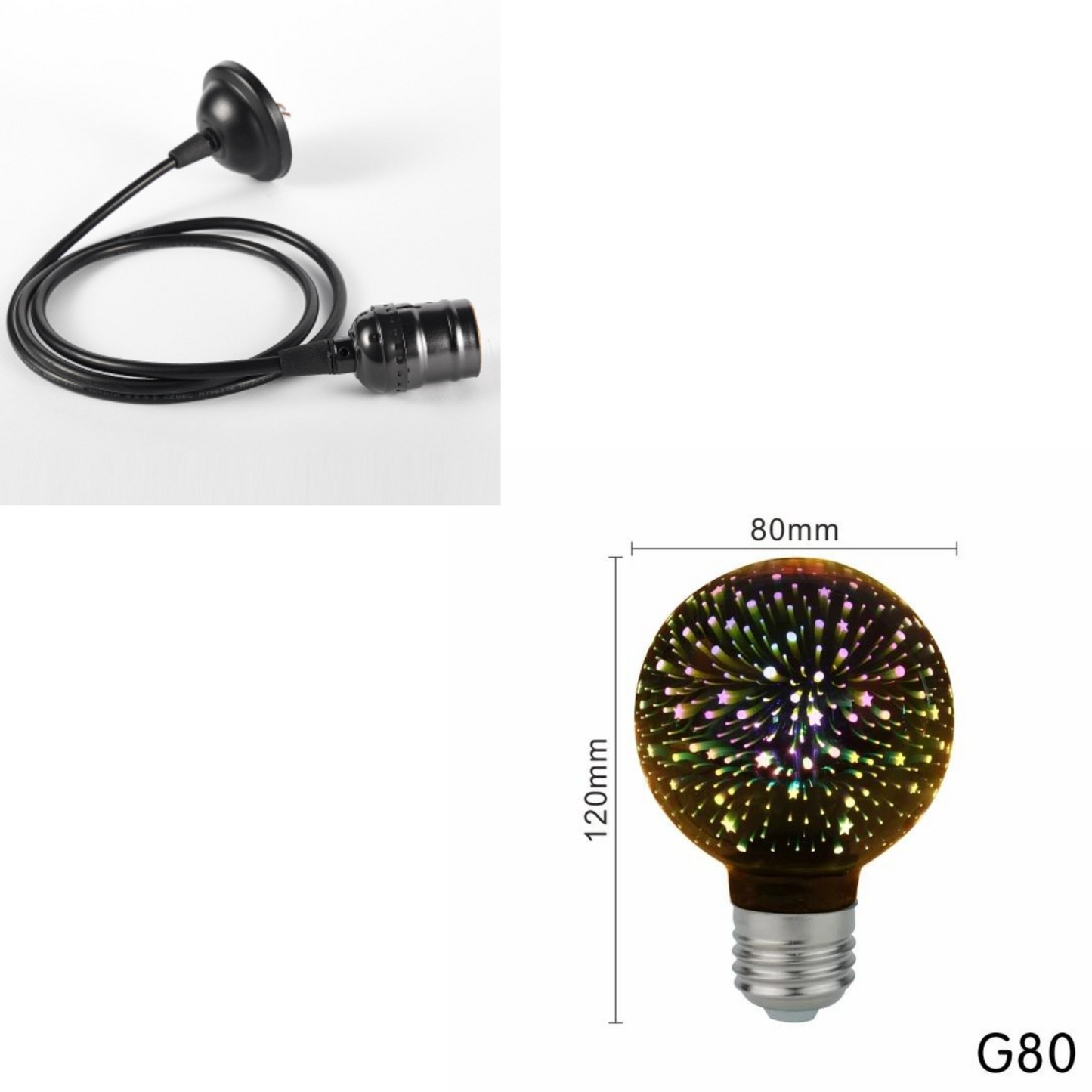 3D LED Feuerwerksbirne