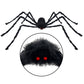 30cm/50cm/75cm/90cm/125cm/150cm/200cm Schwarze Spinne Halloween Dekoration Spukhaus Requisite Innen Außen Riesen Dekor