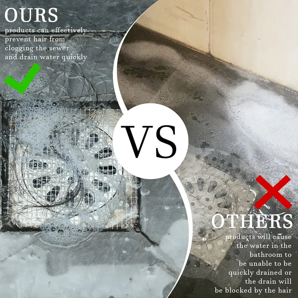 Frendorf | 30er-Set Haarsiebe für Abflüsse – selbstklebende Einwegfilter für Dusche & Waschbecken!