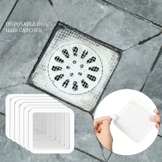 Frendorf | 30er-Set Haarsiebe für Abflüsse – selbstklebende Einwegfilter für Dusche & Waschbecken!