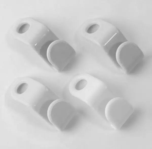 Frendorf | 30er-Set Kleiderbügel-Verbinder – Platzsparende Ordnung im Kleiderschrank