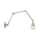 Frendorf | 1 Licht Esszimmer Wandleuchte Vintage Schwarz/Bronze/ Messing Wandmontierte Lampe mit Diamant Klar/Amber Glasschirm, 8"+8"/8"+8"+8" L Verstellbarer Arm