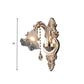 Frendorf | 1/2 Lichten Kristallen Wandlamp Traditionalist Gouden Bloem Woonkamer Wandgemonteerd Licht