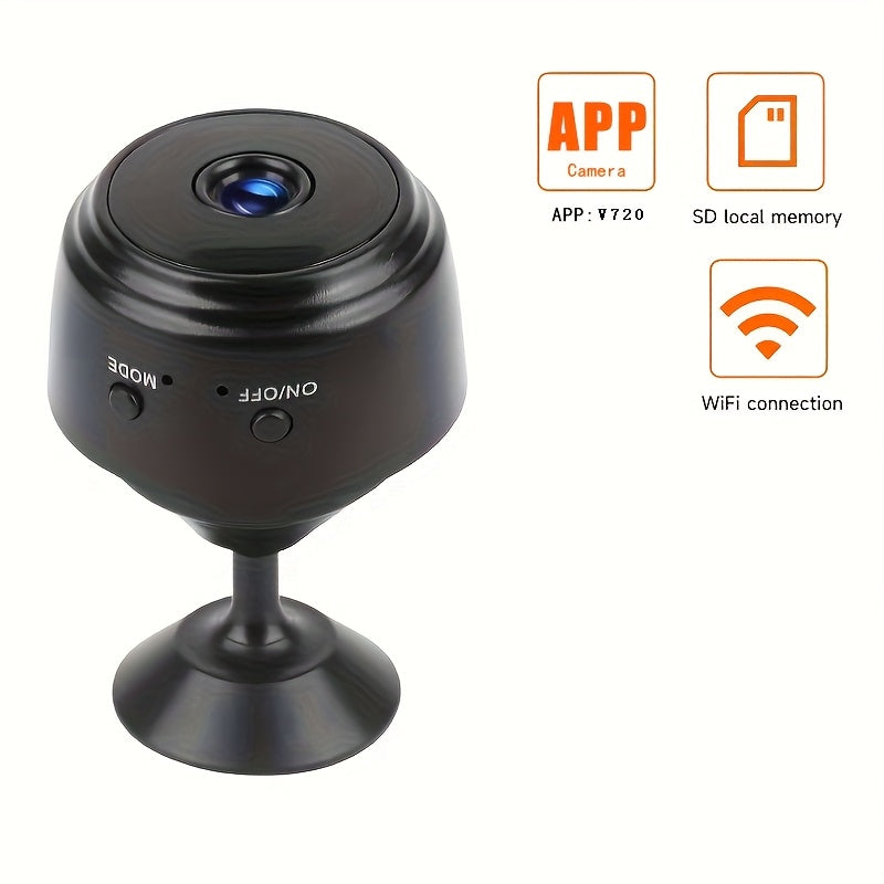 Frendorf | SafeSphere | Innenraum Überwachungskamera mit wiederaufladbarem Akku