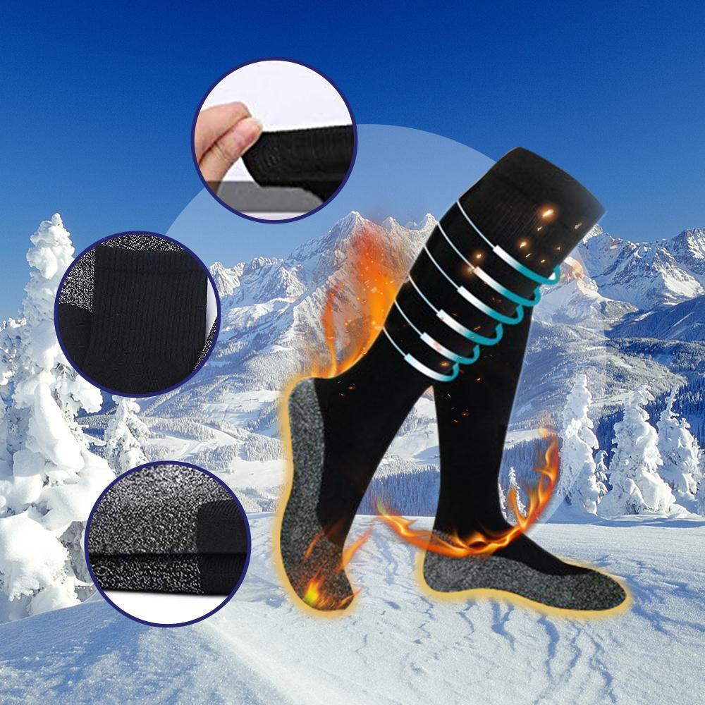 Frendorf | 35˚ Below Ultimative Komfort Strümpfe, 2 Paare in Schwarz