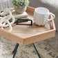 Reclaimed Wood Table | Abnehmbares Tablett