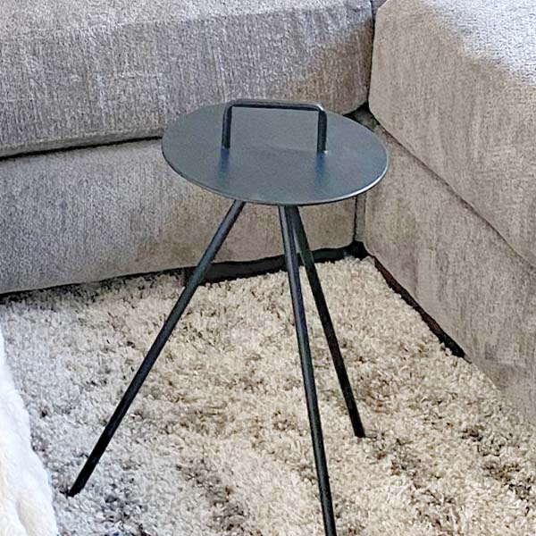 Reclaimed Wood Table | Abnehmbares Tablett