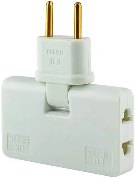 Frendorf | 180° schwenkbare 3-Wege-Steckdose (EU-Stecker)