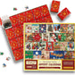Frendorf | Adventskalender Weihnachts-Puzzle Blind Box 24 Teile 1000 Teile