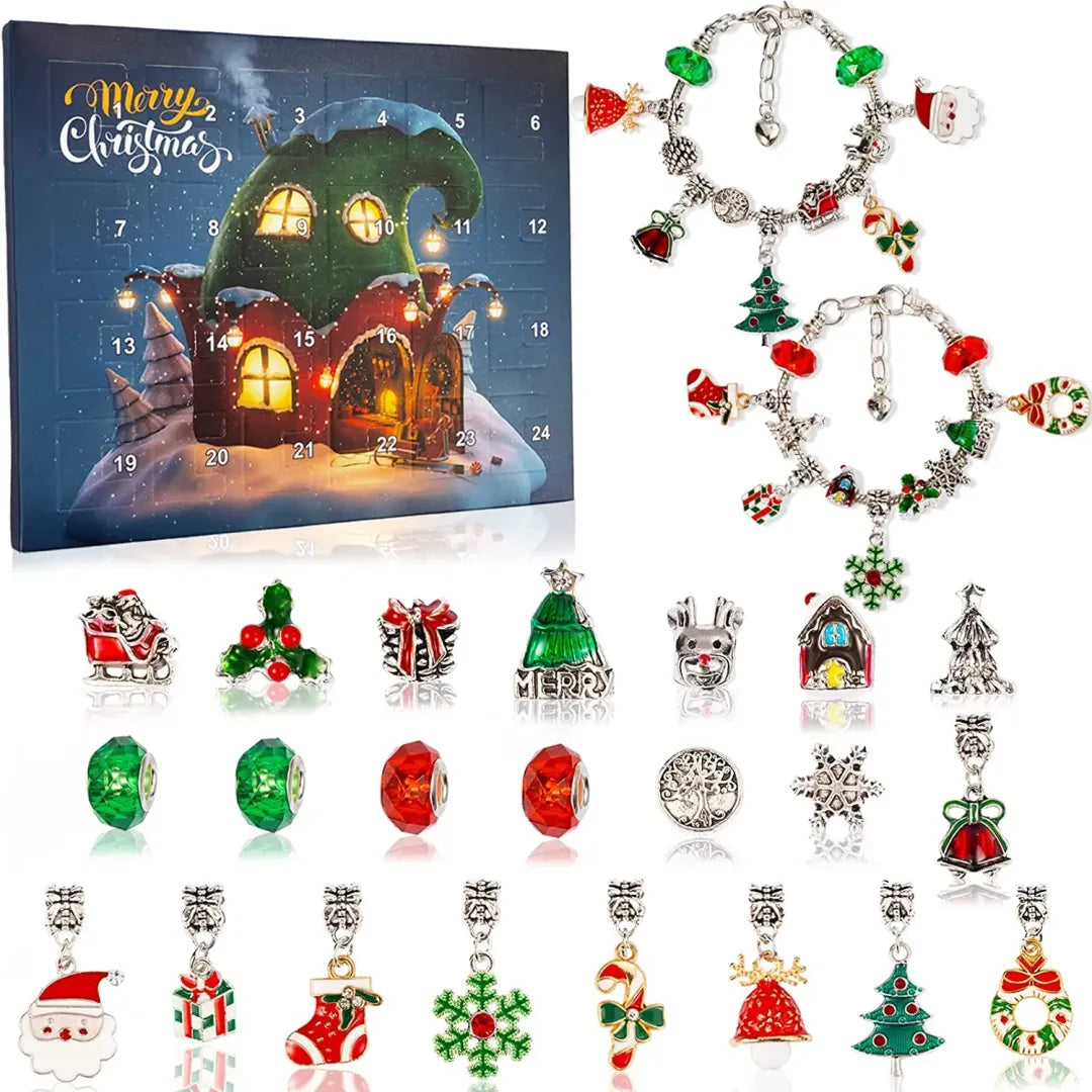 Frendorf | DIY Weihnachts-Adventskalender Armbänder Set