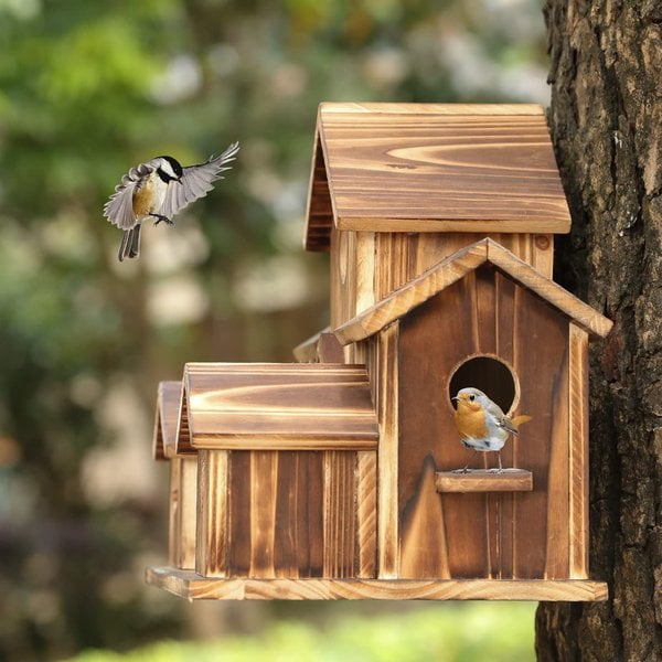 Frendorf | Vogelhaus mit 6 Löchern
