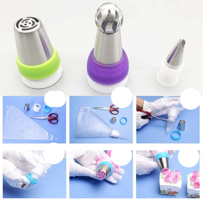 Frendorf | Baking-Dekorationswerkzeug-Set für glatte Glasur und feine Details