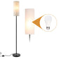 Frendorf | 3200K Warmgelbes Licht Moderne Stehlampe mit Fußschalter 6W Glühbirne