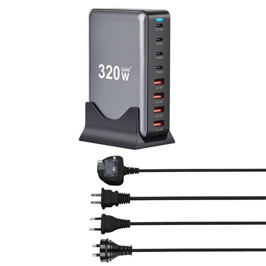 Frendorf | 320W GaN 8-Port USB-C Ladegerät