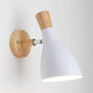 Metal Wood Horn Wandlampe Macaroon 1 Licht Wandlampe für Wohnzimmer Kinderzimmer