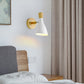 Metal Wood Horn Wandlampe Macaroon 1 Licht Wandlampe für Wohnzimmer Kinderzimmer