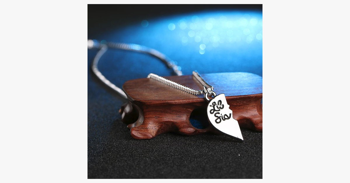 Frendorf | Big-Lil Schwester-Mama Anhänger Halskette