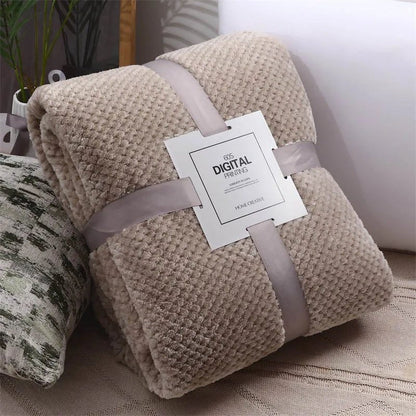 Frendorf | SnuggleWeave Waffeldecke | Ultraweiche Kuscheldecke | Stilvolles Design | Leicht & Atmungsaktiv