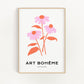 Art Boheme - Ein Strauß rosa Blumen